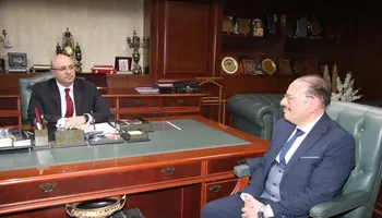 محافظ بنى سويف ووكيل وزارة الزراعة 