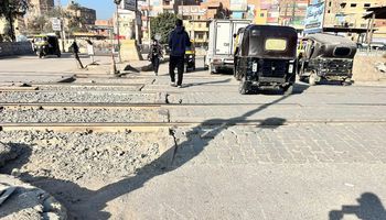 مزلقان الكوبرى الجديد بمدينة الواسطى 