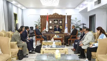 وفد وزارة المالية 