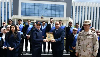 زيارة طلاب جامعة الإسكندرية الكلية البحرية