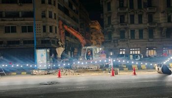 أعمال شبكة الصرف الصحي بالإسكندرية