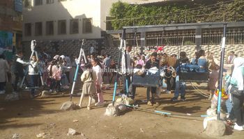 إقبال على الملاهي الشعبية بكفر الشيخ 