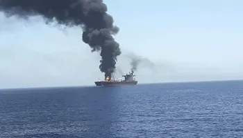 استهداف ناقلة نفط في سلطنة عمان