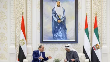 الرئيس السيسي وبن زايد