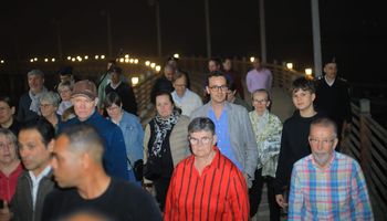 السياح بالممشى السياحى ببنى سويف 