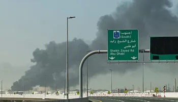 الصواريخ الإيرانية في الإمارات