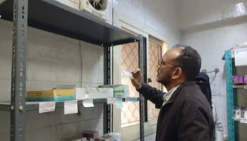 المحلاوي اثناء الحولة التفقدية 