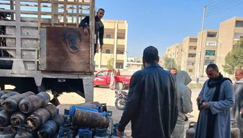 توزيع اسطوانات البوتاجاز 