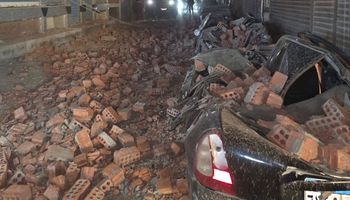 جانب من الحادث 