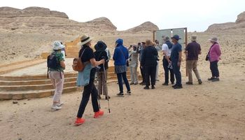 جانب من الزيارة 