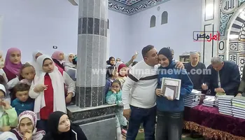 جانب من حفل التكريم 