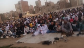 جانب من صلاة العيد  