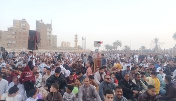 جانب من صلاة العيد بالمنيا 