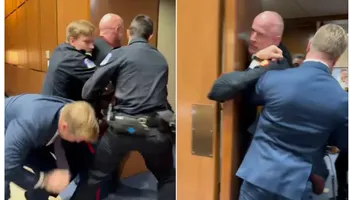 جندي امريكي في الكونجرس