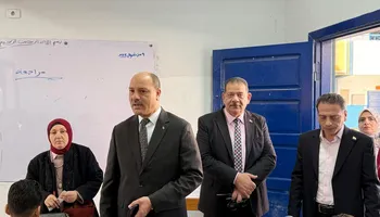 جولة مدير مديرية التعليم بالمدارس