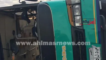 حادث انقلاب اتوبيس السويس بعد الإفطار 