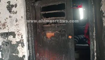 حريق شقة 