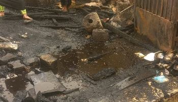 حريق في بضائع 