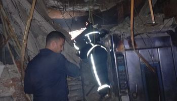  سقوط سقف مخبز 