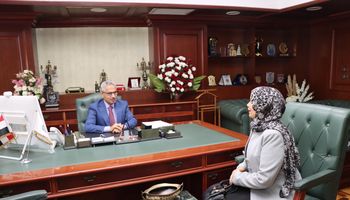 مجافظ بنى سويف ووكيل وزارة الإسكان 