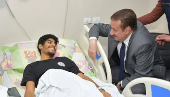 محافظ بورسعيد يجري اتصالًا هاتفيًا عاجلًا لتسهيل إجراءات نقل اللاعب كريم الريس لمعهد الكبد بالمنوفية