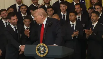 ميسي وترامب 