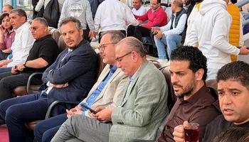 سفير تركيا يتابع مباراة بيراميدز وإنبي 