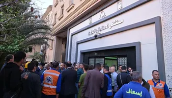 حريق بمستشفى قصر العيني 