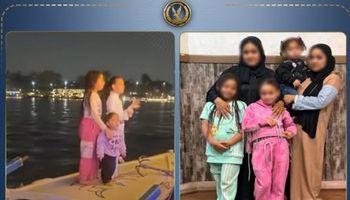  حقيقة ترك 3 أطفال داخل مركب بنهر النيل بالجيزة