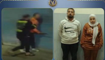  مشاجرة بين سيدة وطليقها في المعصرة