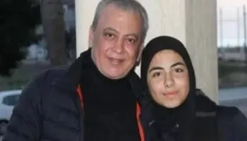 علي يونس وابنته 