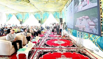 جانب من اللقاء  