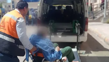 مسن بلا مأوى