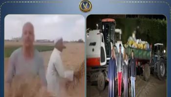 ضبط متهم بسرقة محصول قمح بالشرقية