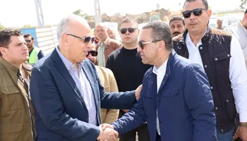 استقبال وزير الري 