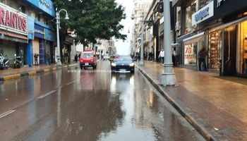 الأمطار في الإسكندرية