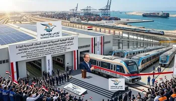 السيسي يشهد انطلاق أول إنتاج لمصنع القطارات ببورسعيد
