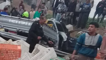 حادث تصادم المنوفية 