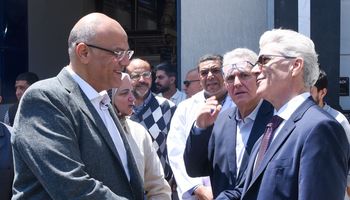 المهندس أيمن عطية ونيكولاوس زاميس