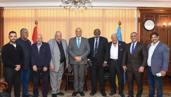 المهندس أيمن عطية خلال اللقاء