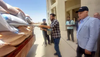 توريد محصول القمح بأسيوط 