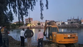 جانب من الأعمال بعزبة الورواري