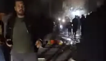 جانب من الحادث 