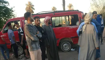 جانب من الحادث 