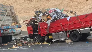 جانب من الحادث 