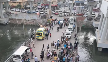 جانب من الحادث 