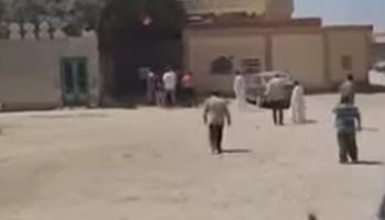 جانب من الحريق