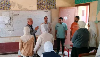 جانب من الزيارة 