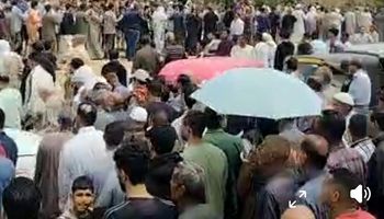 جنازه ضحايا حادث طريق الإسماعيلية السويس 