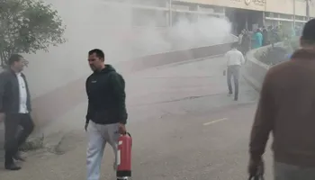 حريق معهد الكبد 